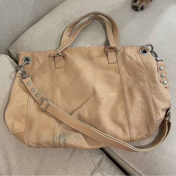 Hammett Beige Tote Bag with crossbody strap - Picture 1 of 15